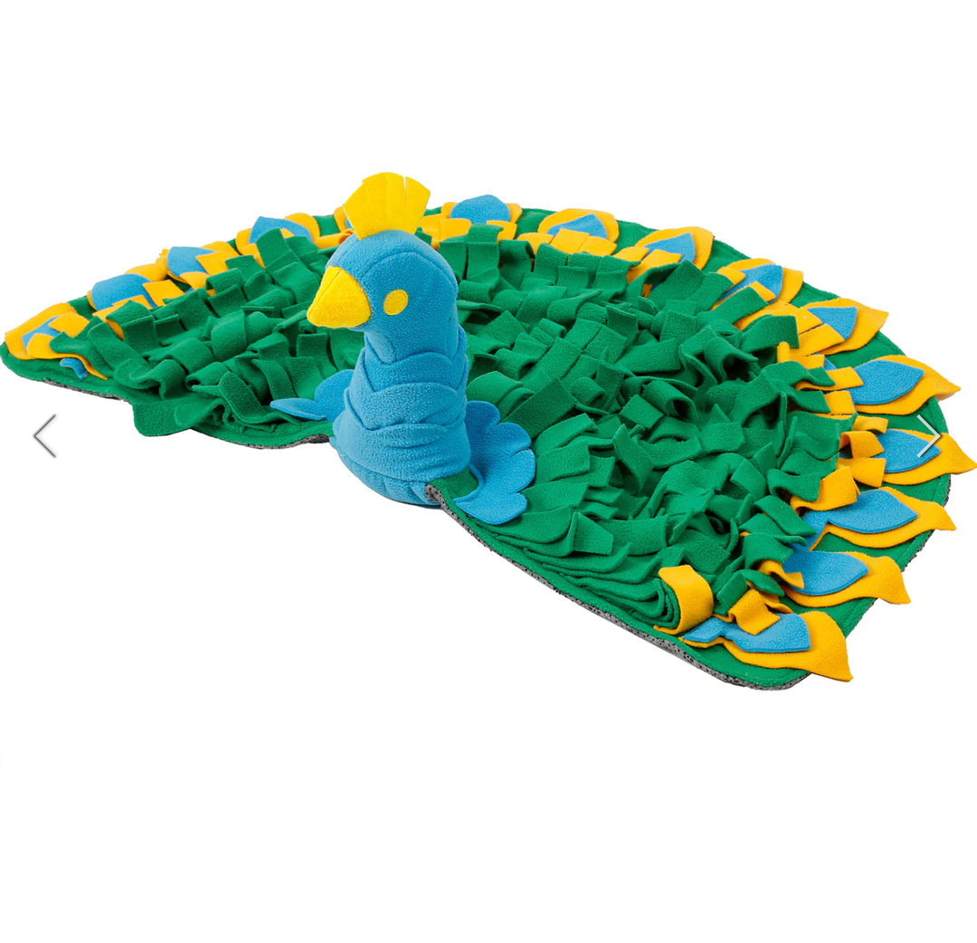 Peacock Snuffle Mat