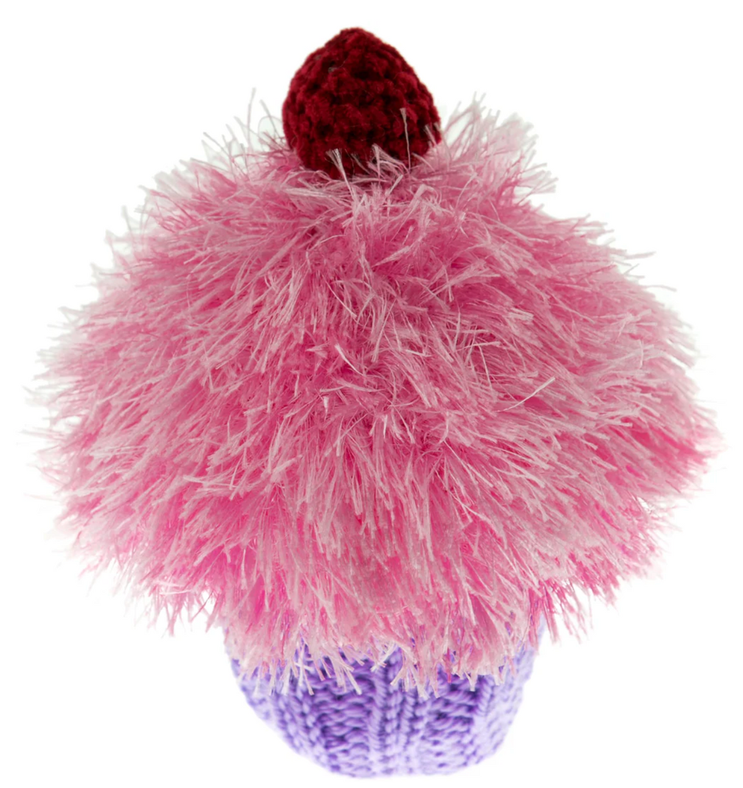 Cupcake- Handmade Squeaky Dog Toy