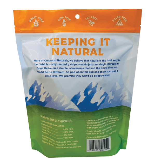 Colorado Naturals Chicken Jerky Strips