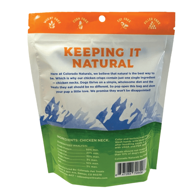 Colorado Naturals Chicken Neck Crisps