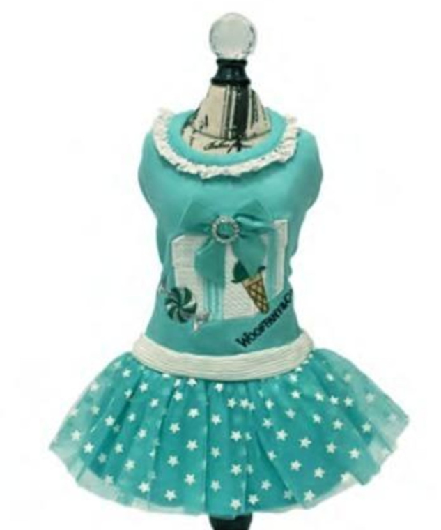 Designer Woofany Candy Love Box Dog Dress