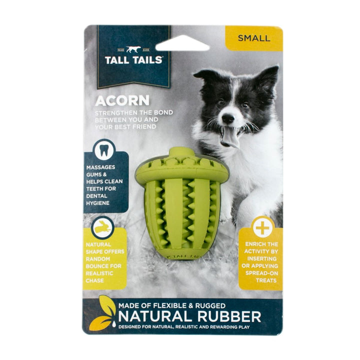 Natural Rubber Acorn Reward Toy