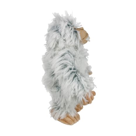 Mini Yeti with Squeaker Dog Toy