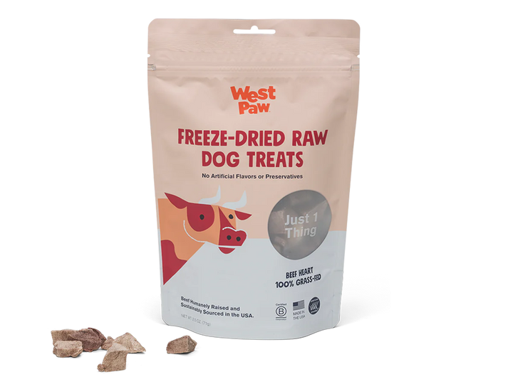 Freeze Dried Raw Beef Heart Dog Treats