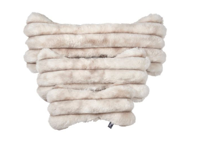 Faux Fur Bumper Pillow