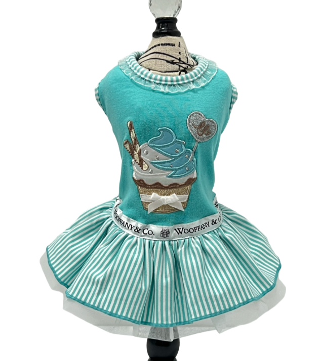 Designer Woofany & Co Ice Cream Dress