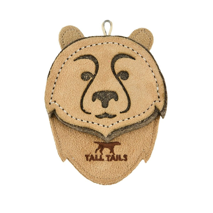 Natural Leather Bear Toy