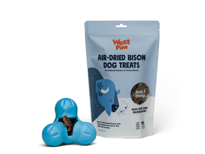 Air Dried Bison Lung Dog Treats
