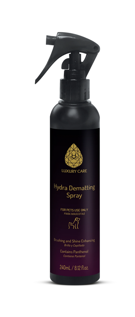 Hydra Dematting Spray Luxury on a Lead